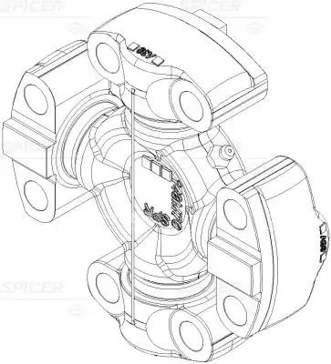 Крестовина 3050915000 DANA 3050915000 SPICER