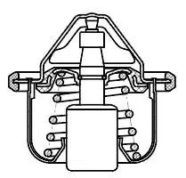 Термостат для а/м Suzuki SX4 I (06-)/SX4 II (13-)/Vitara (15-) 1.6i (88°С) (терм LT 2401 LUZAR