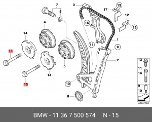 M10/1.0/86 11 36 7 500 574 BMW