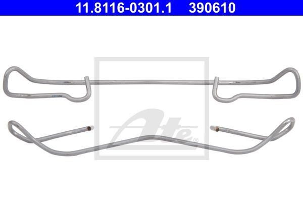 ремк-т торм.колодок пер.!\ Mazda 3/5 1.4, Renault Laguna 1.6 16V/1.9 dCi 03> 11.8116-0301.1 ATE