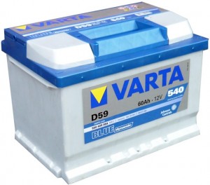 аккумуляторная батарея! BLUE DYNAMIC 19.5/17.9 +справа 60Ah 540A 242/175/175\ 560409054 VARTA