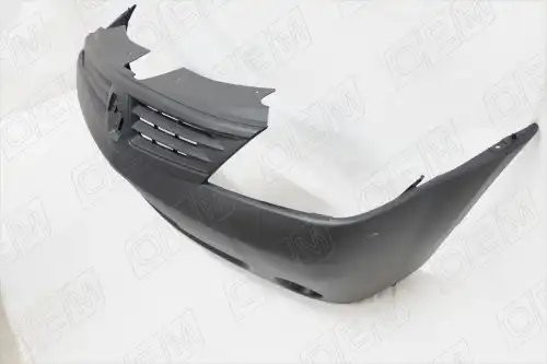 Бампер передний Renault Logan 1 2004-2009, под покраску OEM0162 OEMPARTS