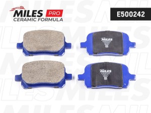 Колодки тормозные передние (Смесь CERAMIC серия PRO) TOYOTA CAMRY/PREVIA 2.2-3.0 E500243 MILES