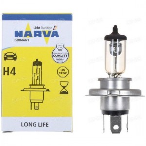 Лампа 12V H4 60/55W P43t-38 Long Life NARVA 488893000 NARVA
