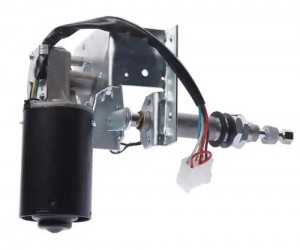 Мотор-редуктор стеклоочистителя ПАЗ-3205 левый 12V MEGAPOWER 37019012 MEGA POWER