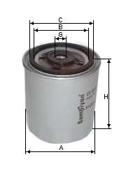 Фильтр топливный CS0037M Sampiyon CS 0037 M SAMPIYON FILTER