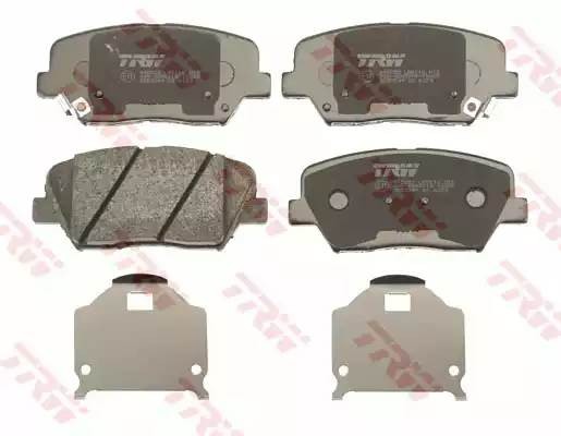 Колодки передние SORENTO II, I30 II, ELANTRA (MD, UD) GDB3549 GDB3549 TRW