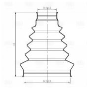 CITROEN / PEUGEOT 85x35x118MM FG2001 TRIALLI