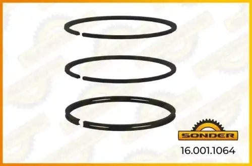 Кольца поршневые d.78 RVI Compressor  (на 1 поршень) Goezte 160011064 SONDER