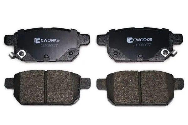 Тормозные колодки задние Low Metallic C12CR0077 C12CR0077 CWORKS