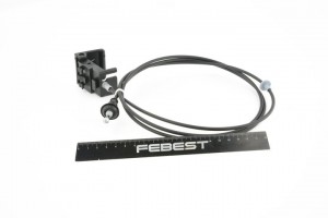 Трос MAZDA 3 (03-) привода замка капота FEBEST 05101-BK FEBEST