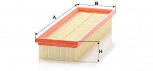 Фильтр воздушный Citroen Xantia,Peugeot 306/405/406, Renault Clio 1.4i-2.0i 92>  C3173 MANN FILTER