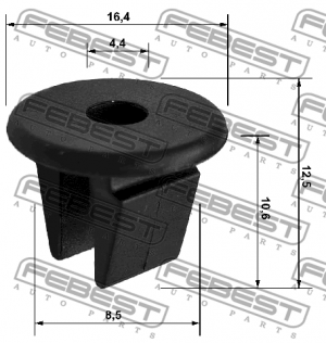 Клипса HYUNDAI Elantra FEBEST 88570042 FEBEST