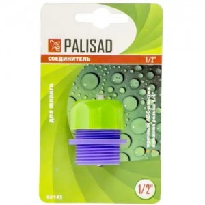 Соединитель для шланга 1/2" быстросъемный пластиковый PALISAD 66145 PALISAD