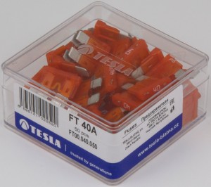 комплект предохранителей! 50 шт. 40A плоские ATO\ FT00040050 TESLA