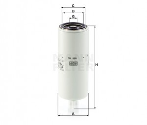 Фильтр топливный WK965x Mann-Filter WK965X MANN FILTER