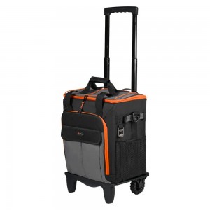 Сумка-холодильник термосумка 48 л "AIRLINE" (на колесах с телескоп. ручкой водон ADCB014 AIRLINE