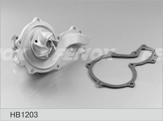 Насос водяной Audi 80/100/A6.VW Passat 1.3-2.0i/1.6D-1.9TDi 81 [без корпуса] HB1 HB1203 FENOX