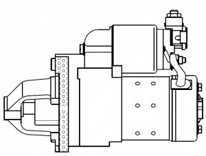 Стартер для а/м Infiniti FX (09-)/EX (08-) 3.5i 1,4кВт (LSt 1420) LST 1420 START VOLT