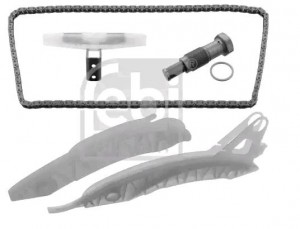 рем.к-кт ГРМ! неразъемная однорядная\ Mini Cooper 1.6 06>, Peugeot 207/308 1.6 0 49554 FEBI BILSTEIN