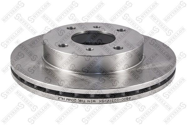 Диск тормозной  60202231VSX 6020-2231V-SX STELLOX