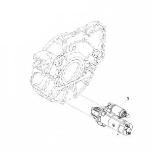 Стартер 3310 дв.Cummins ISF 3.8 (24V / 3.6kW, 10 зубьев) (4937470 / 5263841 / 53 0238 HAFFEN