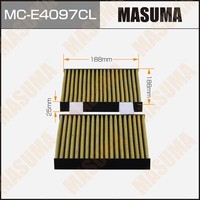 фильтр салона! угольный 2шт.\ BMW X3 F25 2.0-3.5 10> MC-E4097CL MASUMA