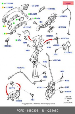 FORD EUROPA FOCUS II 1 480 308 FORD