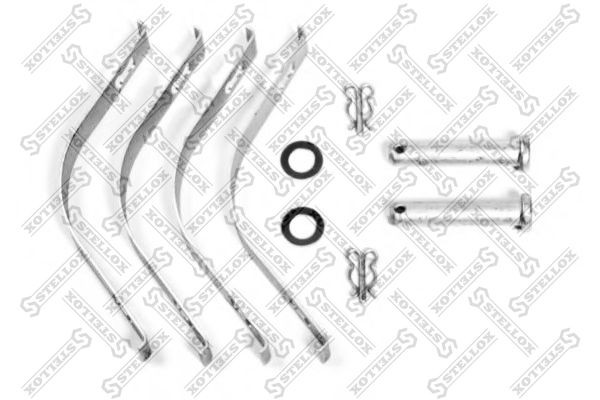 колодки дисковые !29167 248x109.5x30отв. датч5мм \BPW (05/03>) KNORR SB4345 85-01429-SX STELLOX