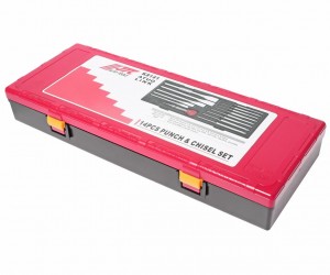 Набор выколоток и зубил с кернером 14 предметов в кейсе JTC JTC-K8141 JTC TOOLS