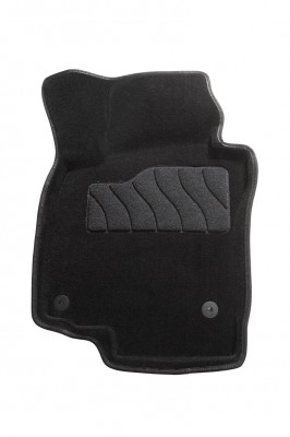 Коврик салона VW Golf 6 (08-12) 3D 3-х слойная конструкция черный (5 предм.) SEI 82170 SEINTEX