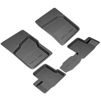 коврик салонный! резиновый, черный, борт 4см\ Daewoo Nexia 05-16 1014015100 REZKON