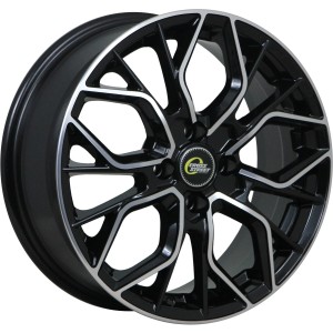 Cross Street CR-19 16.0 / 6.5J PCD 5x114.30 ET 47.00 ЦО 66.10 Литой / Черный с п 9323174 CROSS STREET