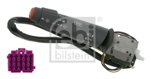 Переключатель подрулевой КАМАЗ-5490 MERCEDES Actros указателей поворота (серый)  19698 FEBI BILSTEIN
