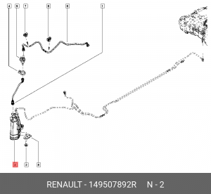 RENAULT DUSTER (2012>) 149507892R RENAULT