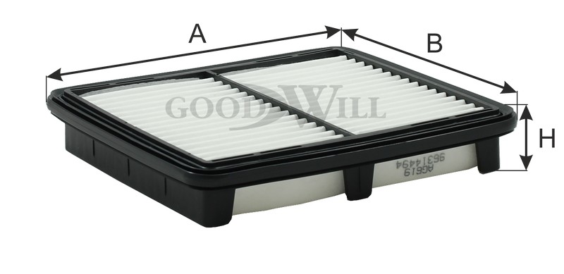 Фильтр воздушный AG619 AG 619 GOODWILL