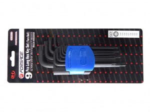 Набор ключей угловых TORX 9пр Т10-Т-50 удлиненных /FORSAGE/ F5098LB FORSAGE TOOLS