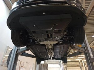 Защита картера и КПП HYUNDAI Sonata (19-) KIA K5 (20-) (с крепежом) SHERIFF 10.4463 SHERIFF