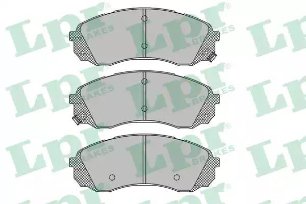 Комплект тормозных колодок 05P1451 05P1451 LPR