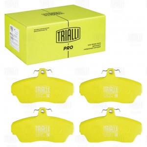Колодки торм. для а/м ГАЗ 3302 диск. перед. (керам.) (PF 971CR) PRO PF971CR TRIALLI