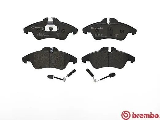 P50080 колодки дисковые п. !\MB Sprinter 208D/308D, VW LT II 28-35 95> P50080 BREMBO