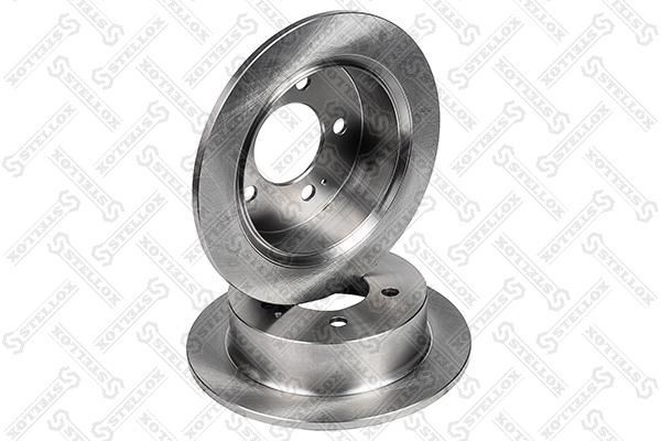 диск тормозной задний!\ SsangYong Actyon/Actyon Sports/Kyron/Rexton 2.0-3.2/2.0x 6020-1767-SX STELLOX