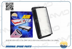 Фильтр воздушный SUZUKI SX4 GYC, 1,6, 2007-2012, SX4 GYA,GYB,EYA,EYB, 1,6, 2006- AMD.FA323 AMD