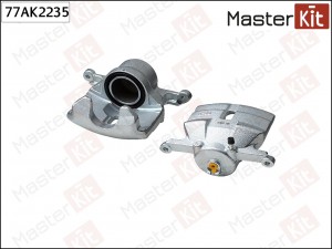 Суппорт тормозной передний правый Nissan QASHQAI / QASHQAI +2 I (J10, JJ10) 2006 77AK2235 MASTER KIT