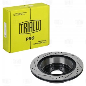 Диск торм. для а/м Nissan Qashqai (06-)/X-Trail T31 (07-) зад. d292 (перф/слот/о DF 276S TRIALLI