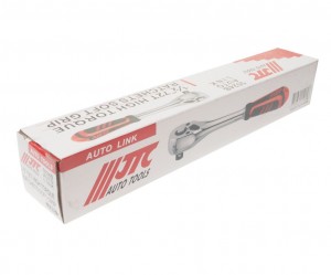 Ключ трещотка 1/2" 72 зуба 257мм резиновая рукоятка JTC JTC-5024B JTC TOOLS