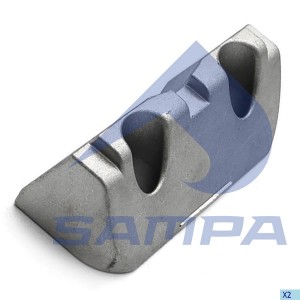 Клин кронштейна брызговика Volvo FH/FM, RVI Magnum/Premium DXI 035.027 SAMPA