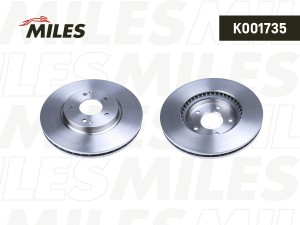 Диск тормозной передний D298мм. SSANG YONG ACTYON 10- (TRW DF6804) K001735 K001735 MILES