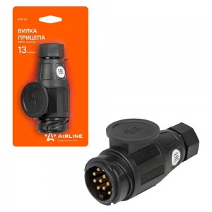 Вилка прицепа 13 контактов ЕВРО пластик  ATE-03 ATE-03 AIRLINE