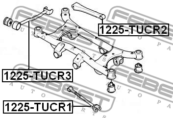 Рычаг подвески 1225-TUCR3 1225-TUCR3 FEBEST